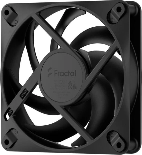 Fractal Design Dynamic 3 Reverse Black, schwarz, 120mm