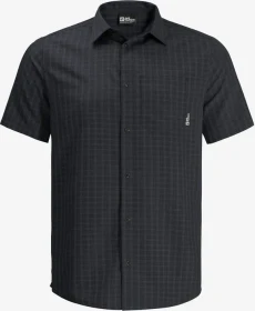 Jack Wolfskin El Dorado Hemd kurzarm phantom checks (Herren)