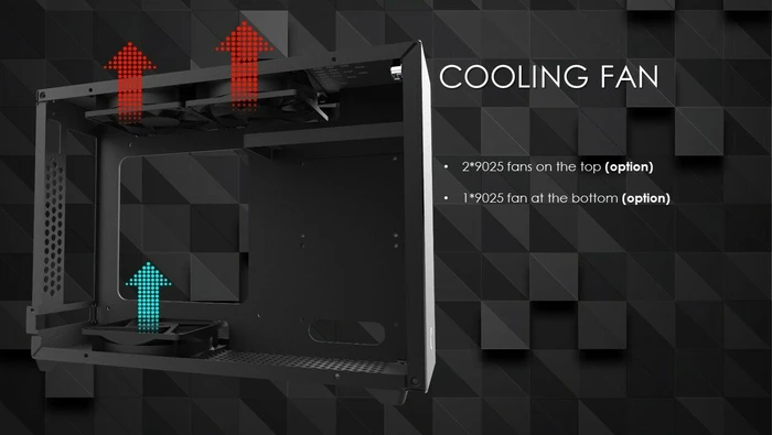 Raijintek Ophion 7L, schwarz, Mini-ITX