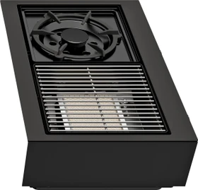 Outdoorchef Blazing-/Cooking Zone Kit Plus Seitenbrenner für Gasgrill schwarz
