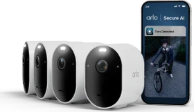 Arlo Pro 6 2K+ weiß, 4er-Pack