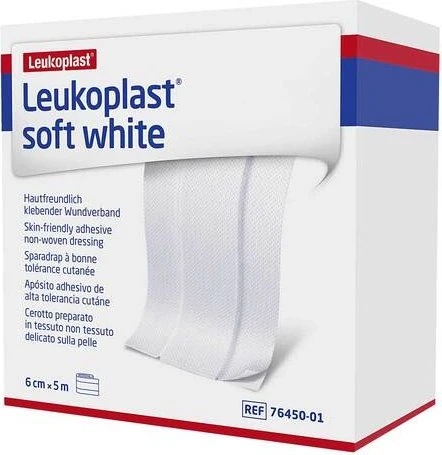 BSN medical Leukoplast Soft White, 6cm x 5m, 1 Stück