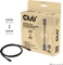 Club 3D USB-C Kabel, USB4 Gen4x2, 80Gb/s, 8K240Hz, 240W PD EPR, USB-C Stecker auf USB-C Stecker, 1.2m, schwarz Vorschaubild