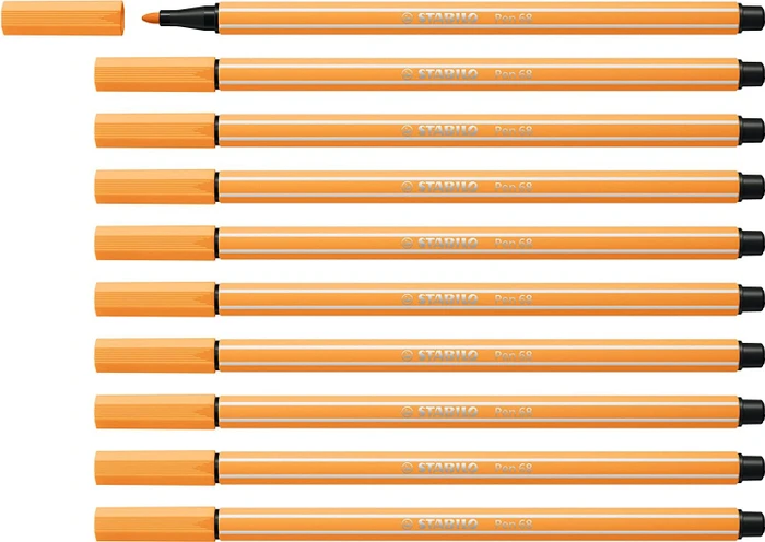 STABILO Pen 68 papaya, 10er-Pack