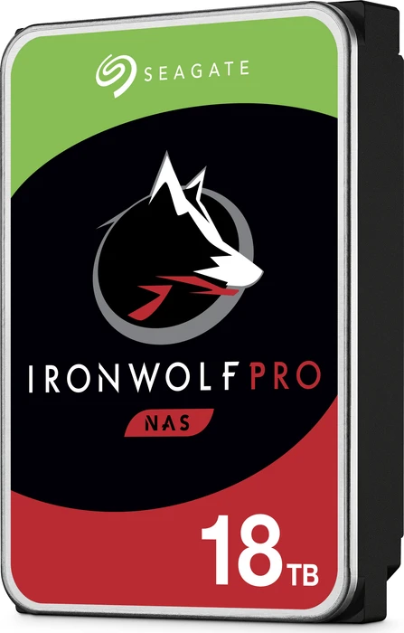 Seagate IronWolf Pro NAS HDD +Rescue 18TB, 24/7, 512e / 3.5" / SATA 6Gb/s