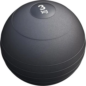 Gorilla Sports 3kg Medizinball schwarz
