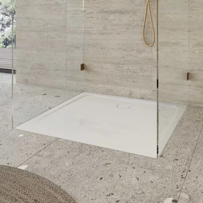 Kaldewei Cayonoplan 2258-1 Duschwanne 100x100cm, alpinweiß