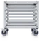 Ubiquiti Toolless Mini Rack Serverschrank 6HE, mit Rollen, 485mm tief Vorschaubild