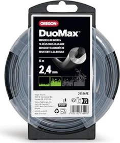 Oregon Duoline Trimmerfaden für Rasentrimmer, 2.4mm/15m