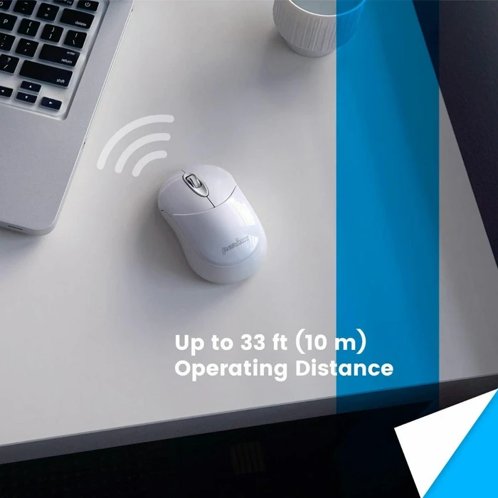 Perixx PERIMICE-802 Mini Bluetooth Maus weiß, Bluetooth