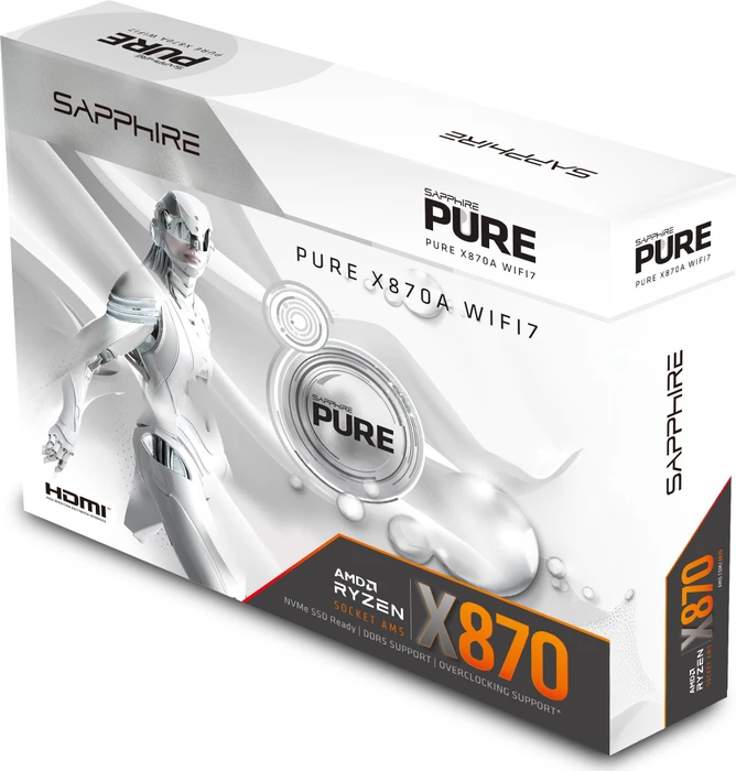 Sapphire Pure X870A WIFI 7 (AMD AM5)