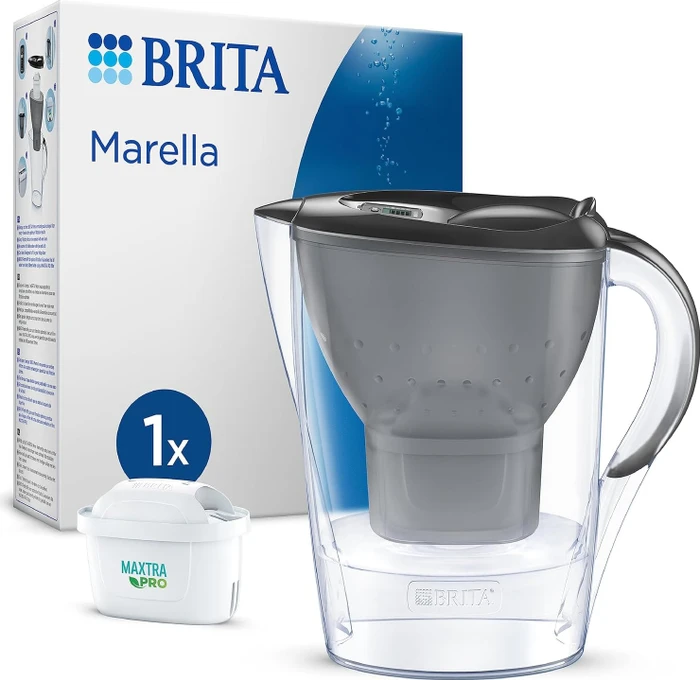 Brita Marella Tischwasserfilter graphit