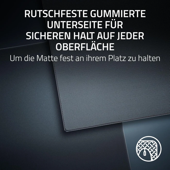 Razer Atlas Pro Gaming-Mauspad aus gehärtetem Glas, 500x400mm, 1.9mm dick, schwarz