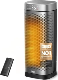 Dreo Solaris Slim H2 Keramik-Heizlüfter silber