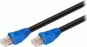 MicroConnect Outdoor-Patchkabel, Cat6, U/UTP, RJ-45/RJ-45, 75m, schwarz