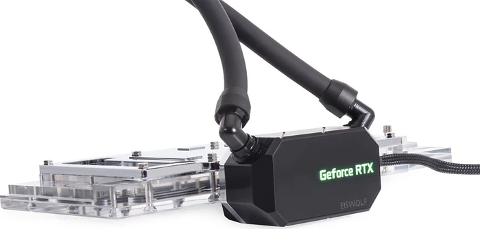 Alphacool Eiswolf 2 AiO 360mm RTX 3090/3080 Ventus mit Backplate