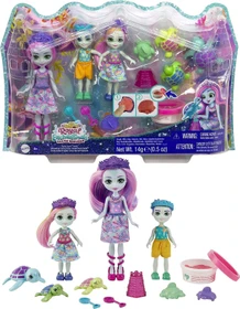 Mattel Royal Enchantimals Ocean Kingdom - Große Meeresschildkröten Familie