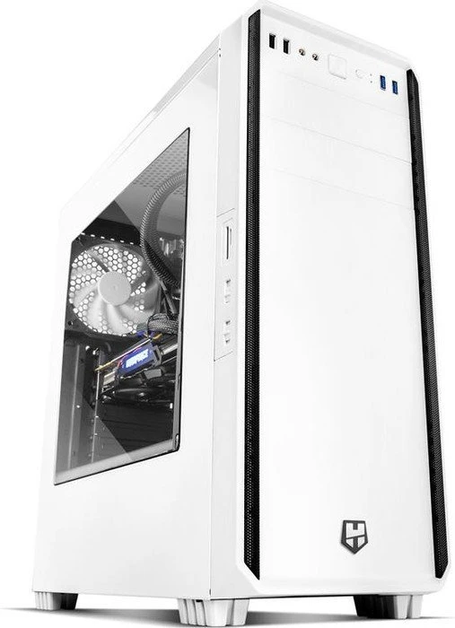 Nox Xtreme Hummer ZS Zero weiß, Acrylfenster