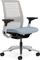 Steelcase Think Bürostuhl mit Armlehnen, grau/blau Vorschaubild