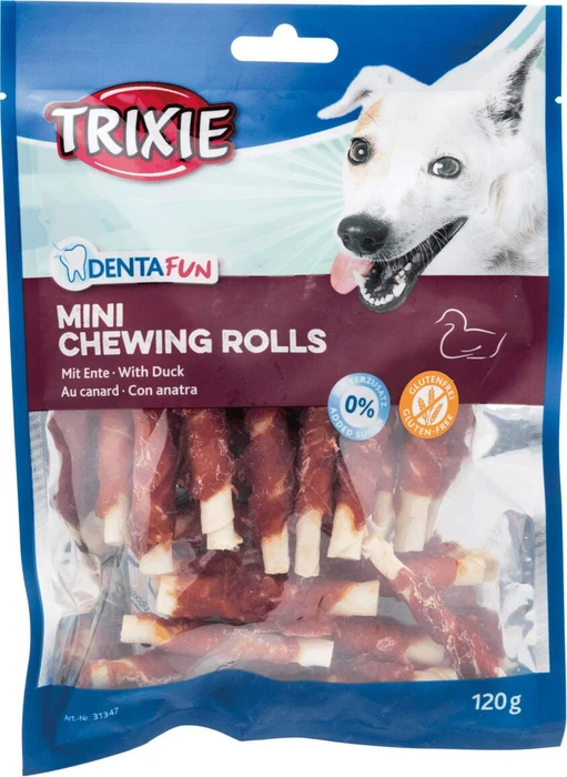 Trixie Denta Fun Kaurolle Ente, 120g
