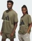 adidas Basketball genderneutral T-Shirt kurzarm olive strata Vorschaubild