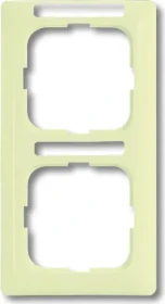 Busch-Jaeger Busch-Duro 2000 SI Linear Abdeckrahmen 2-fach senkrecht