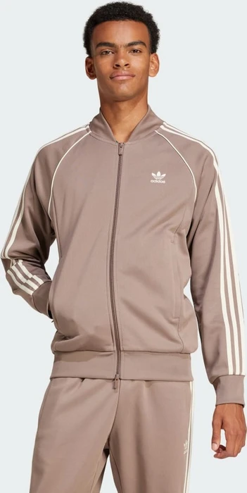 adidas Adicolor Classics SST Originals Trainingsjacke trace brown (Herren)