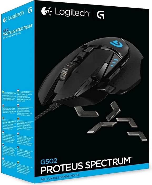 Logitech G502 Proteus Spectrum, USB