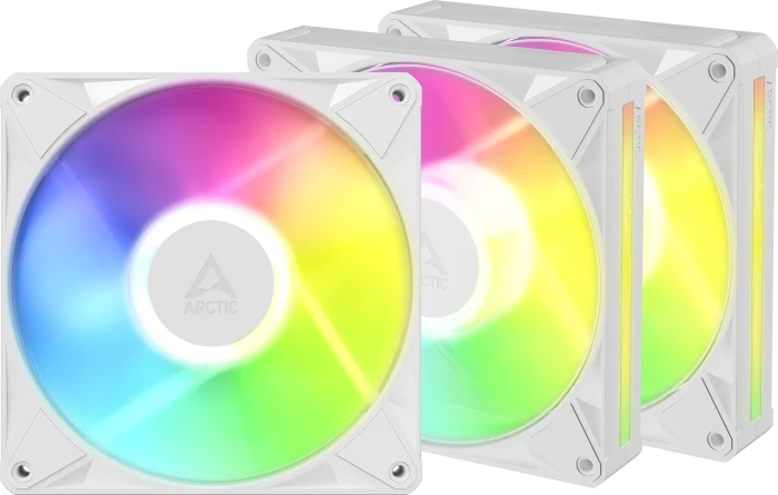 ARCTIC BioniX P14 A-RGB, weiß, 140mm, 3er-Pack