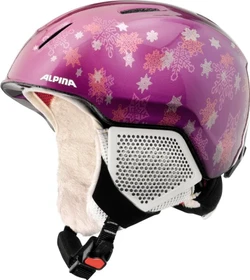 Alpina Carat LX Helm purple star (Junior)