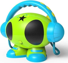 BigBen MP3 Karaoke Roboter grün/blau