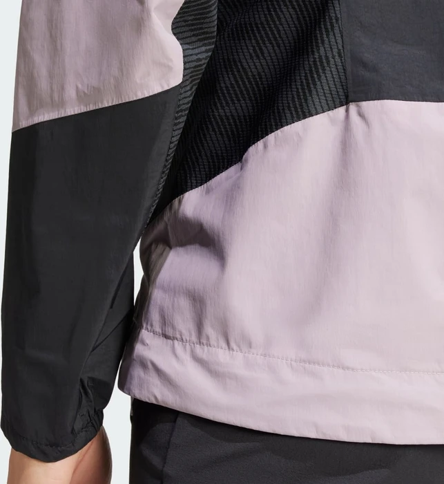 adidas Terrex Xperior Hybrid Rain.RDY Funktionsjacke preloved fig/black (Damen)