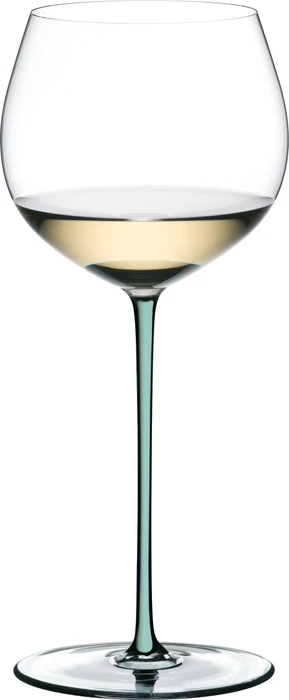 Riedel Fatto A Mano Oaked Chardonnay Weißweinglas mint