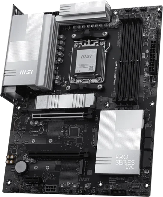 MSI PRO X870E-S Evo WIFI (AMD AM5)