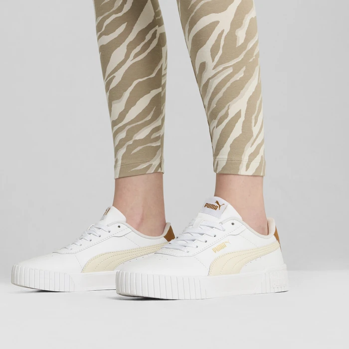 Puma Carina 2.0 Sneakers puma white/frosted ivory/caramel latte (Damen)