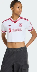 adidas Liverpool FC Crop-Top 2026/2027 Auswärtstrikot kurzarm (Damen)