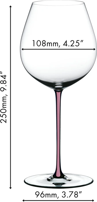 Riedel Fatto A Mano Pinot Noir Rotweinglas mauve