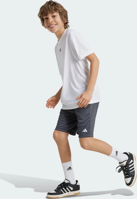 adidas Train Essentials Logo Regular Fit Shorts grey six/white (Junior)