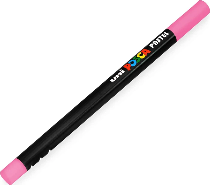 Uni-Ball POSCA Pastel KPA-100 Pastell Wachsmalstift rosa