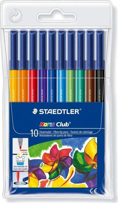 Staedtler Noris Club 326 sortiert, 10er-Set