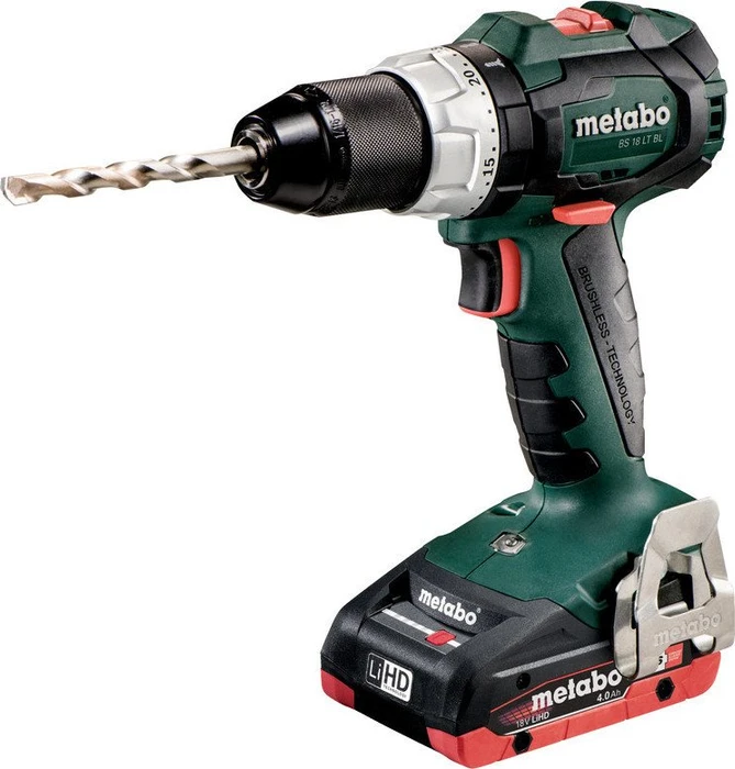 Metabo BS 18 LT BL Akku-Bohrschrauber inkl. Koffer + 2 Akkus 4.0Ah