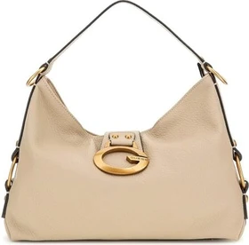 Guess Camden Schultertasche creme