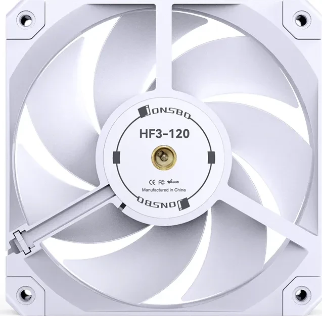 Jonsbo HF3-120W, weiß, 120mm