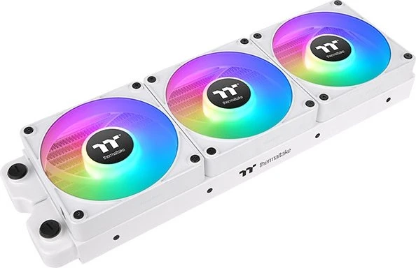 Thermaltake CT140 EX ARGB Sync Snow White, weiß, 140mm, 3er-Pack