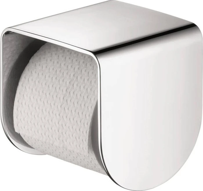 Hansgrohe Axor Universal Softsquare Toilettenpapierhalter mit Ablage brushed bronze