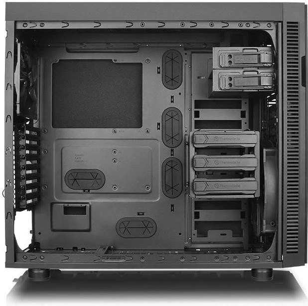 Thermaltake Suppressor F51, Acrylfenster, schallgedämmt
