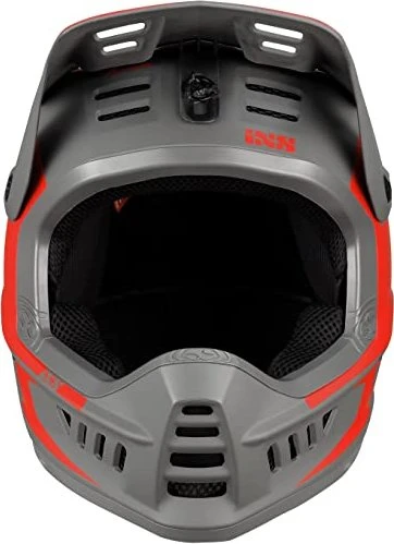 iXS Xact Evo Fullface-Helm red/graphite