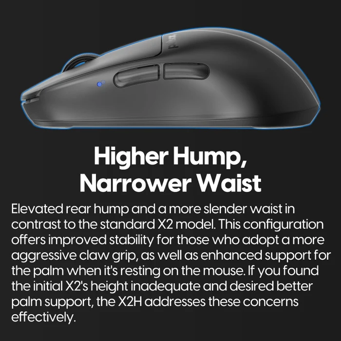 Pulsar Gaming Gears X2H Wireless schwarz, USB