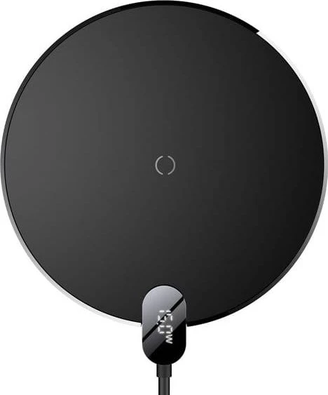 Baseus Wireless Charger LED Display Gen 2 15W schwarz