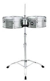 Meinl Artist Series Luis Conte Timbales Stainless Steel